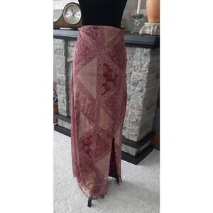 Urban Outfitters Long Silhouette Maxi Pencil Skirt